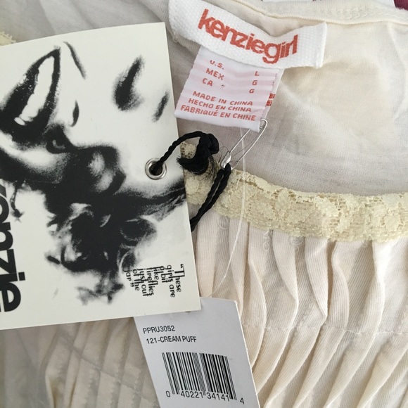 🔴 Kenzie girl flowy tank top with belt - Picture 8 of 8